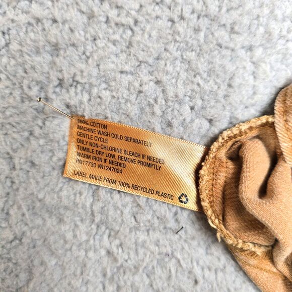 Universal Thread High Waisted Pleated Tan Shorts M Cotton Summer Classic Retro - Picture 8 of 8